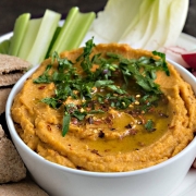 Karotten-Hummus-Dip