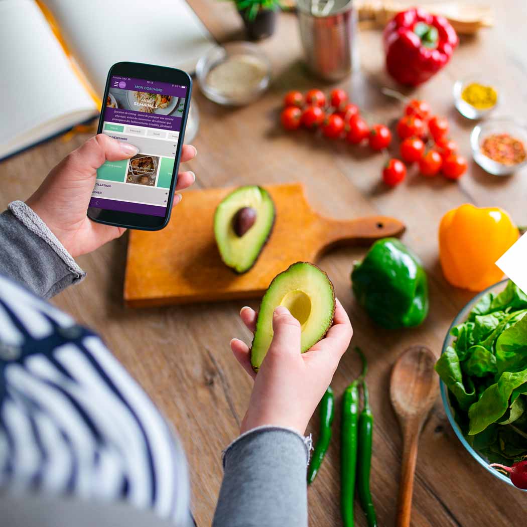 Food Apps Avocado Smartphone