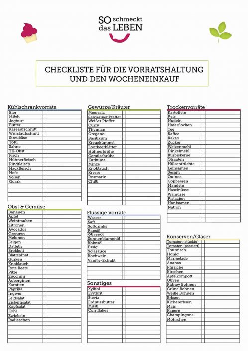 So klappt es mit der Vorratshaltung genial!