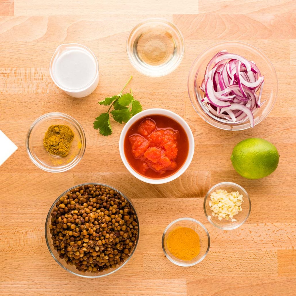 Linsen köstliche, gesunde Ballaststoffe