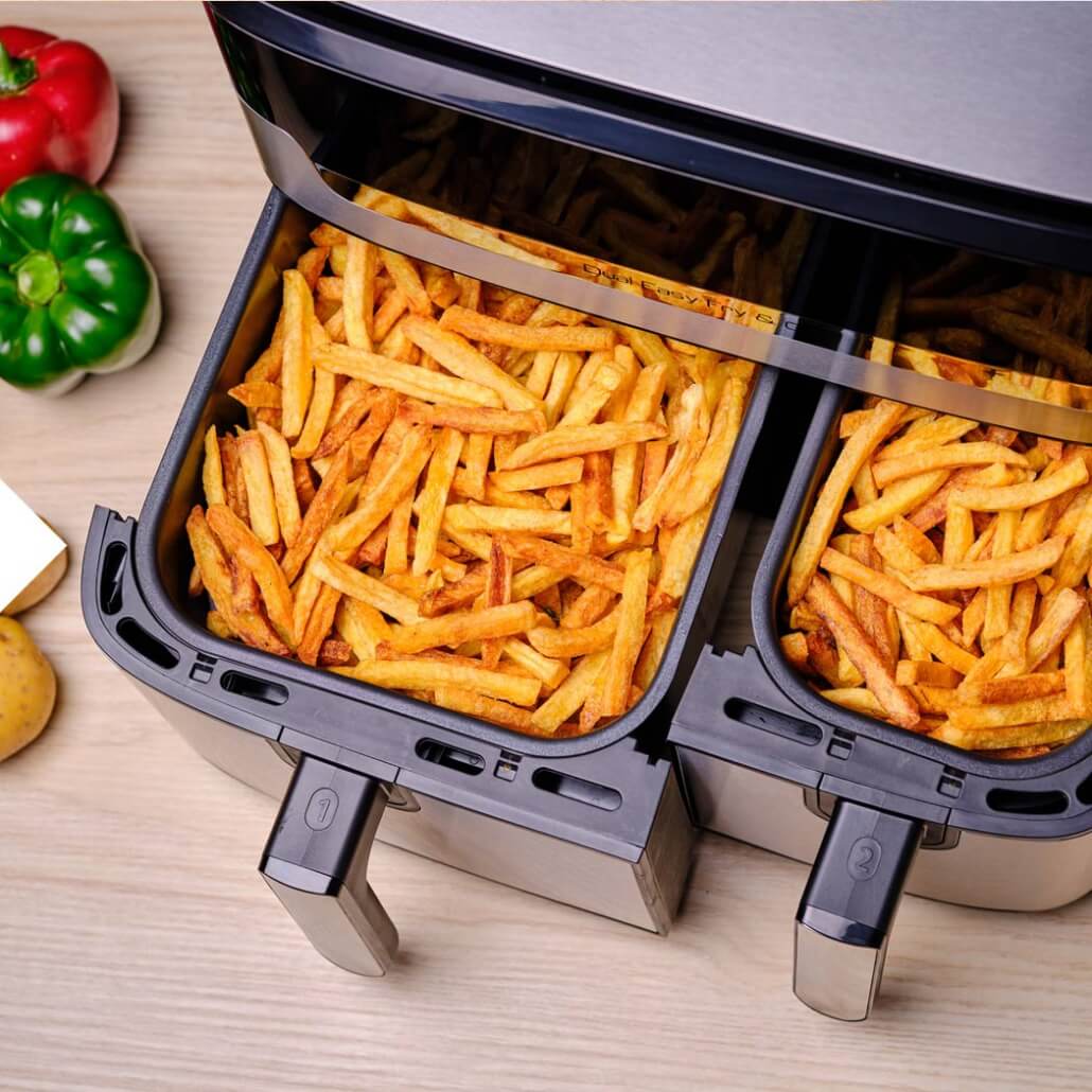 HeißluftfritteusenRezepte aus der Tefal Dual Easy Fry & Grill