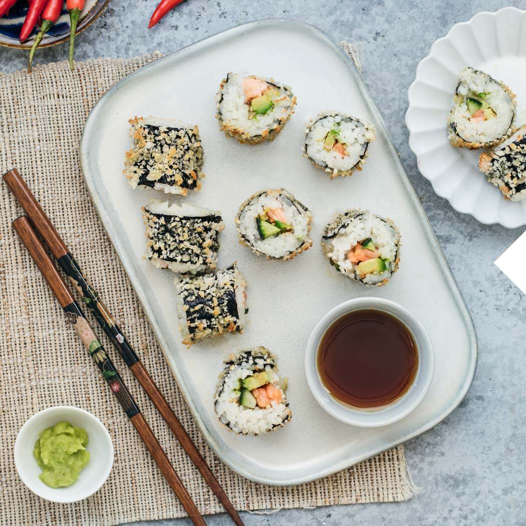 Schnelles Mittagessen Sommer-Rezepte Sushi