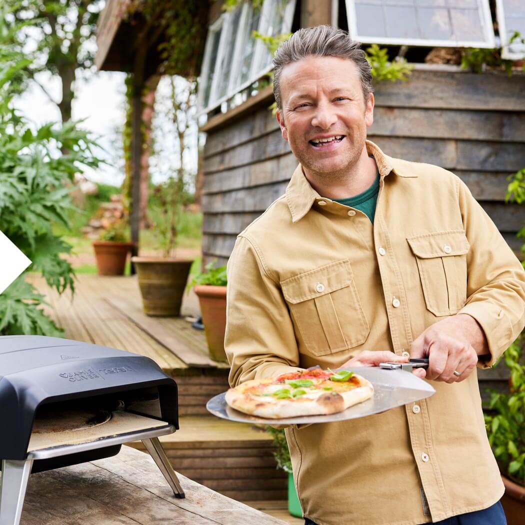 Jamie Oliver Pizzaofen Pizza Margherita